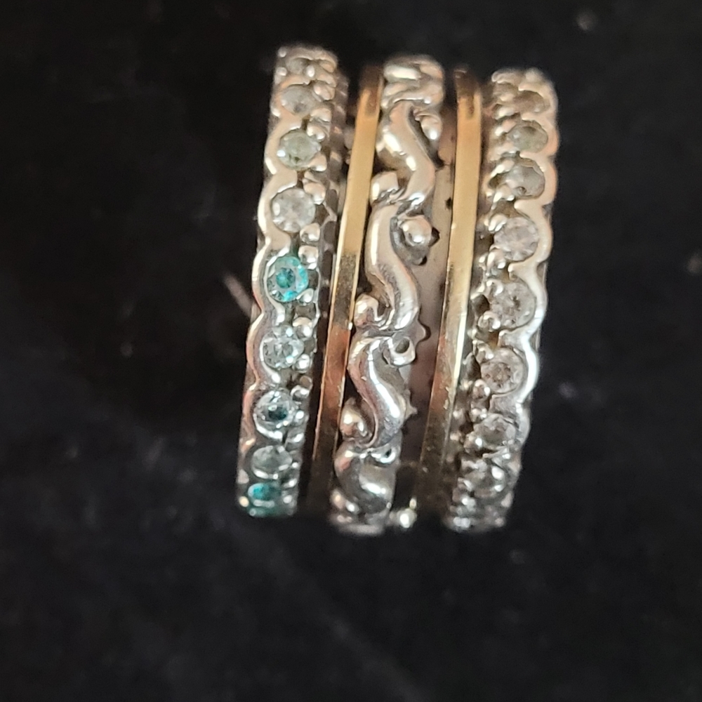 Silver Spinner Ring - image 7